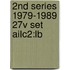 2nd Series 1979-1989 27v Set Ailc2:lb