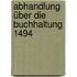 Abhandlung über die Buchhaltung 1494