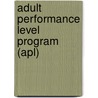 Adult Performance Level Program (apl) door Onbekend