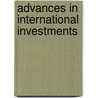 Advances In International Investments door Onbekend
