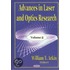 Advances In Laser And Optics Research