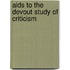 Aids To The Devout Study Of Criticism