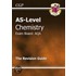 As-Level Chemistry Aqa Revision Guide