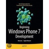 Beginning Windows Phone 7 Development door Henry Lee