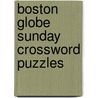Boston Globe Sunday Crossword Puzzles door Henry Hook