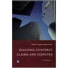 Building Contract Claims And Disputes by Dennis F. Turner