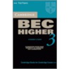 Cambridge Bec Higher 3 Audio Cassette door Cambridge Esol