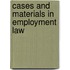 Cases And Materials In Employment Law
