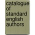 Catalogue of Standard English Authors