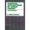 Chemical Applications of Group Theory door F. Albert Cotton