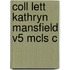 Coll Lett Kathryn Mansfield V5 Mcls C