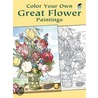Color Your Own Great Flower Paintings door Marty Noble
