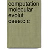 Computation Molecular Evolut Osee:c C door Ziheng Yang