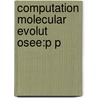Computation Molecular Evolut Osee:p P door Ziheng Yang