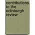 Contributions To The Edinburgh Review