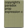 Copyright's Paradox Prop Expression C door Neil Weinstock Netanel