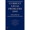 Current Legal Problems 2009 V62 Clp C by Colm O'Cinneide