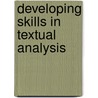 Developing Skills In Textual Analysis door Susan MacDonald