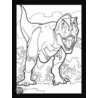 Dinosaurs Stained Glass Coloring Book by Jan Sovak