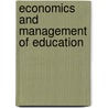 Economics and Management of Education door Onbekend