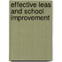 Effective Leas and School Improvement