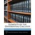 Elements Of The Differential Calculus