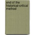 End of the Historical-Critical Method