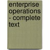 Enterprise Operations - Complete Text by Unknown