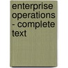 Enterprise Operations - Complete Text door Onbekend