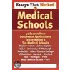 Essays That Worked for Medical School by Ballantine