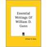Essential Writings Of William D. Gann by William D. Gann