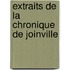 Extraits de La Chronique de Joinville