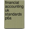 Financial Accounting Uk Standards P6a door Cima