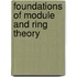 Foundations of Module and Ring Theory