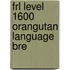 Frl Level 1600 Orangutan Language Bre