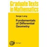 Fundamentals of Differential Geometry door Serge Lang