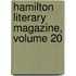 Hamilton Literary Magazine, Volume 20