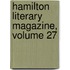 Hamilton Literary Magazine, Volume 27