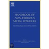 Handbook Of Non-Ferrous Metal Powders door Victor G. Gopienko