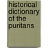 Historical Dictionary Of The Puritans