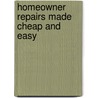 Homeowner Repairs Made Cheap And Easy door Jack Pruden