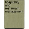Hospitality and Restaurant Management door National Restaurant Association Educational Foundation