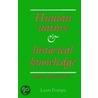 Human Nature and Historical Knowledge door Pompa Leon