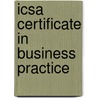 Icsa Certificate In Business Practice door Patrick Forsythe