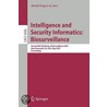 Intelligence And Security Informatics by Daniel D. Zeng