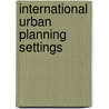 International Urban Planning Settings door Onbekend