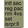Intl Sec Reg Pac Rim 4vs Set Isrpr:ll by Unknown