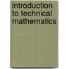 Introduction To Technical Mathematics door Washington