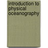 Introduction to Physical Oceanography door John A. Knauss