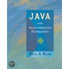 Java With Object-Oriented Programming door Paul S. Wang